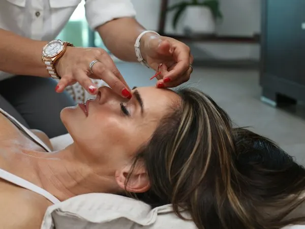 Massage therapy session at Morgan Sample (Demo 2), Calgary (demo stock photo)